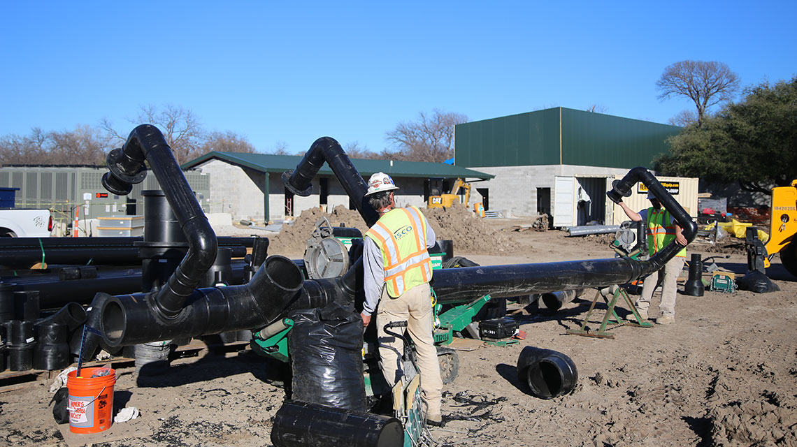 Fort Worth Zoo African Savanna HDPE Piping