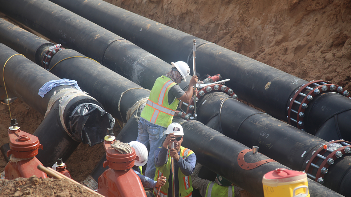 Texas A&M PE-RT Pipe