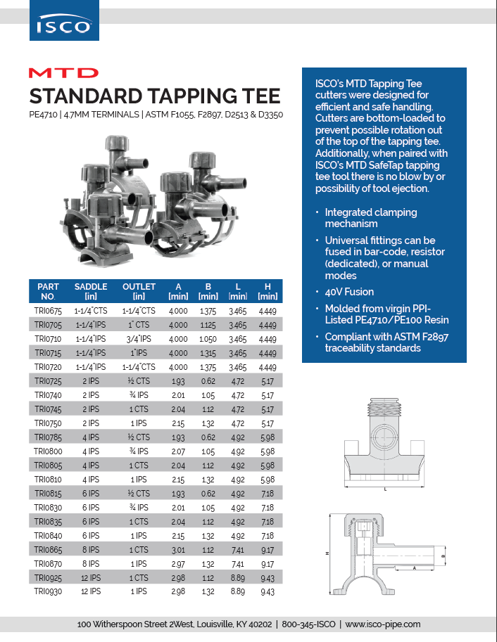 Standard Tapping Tee